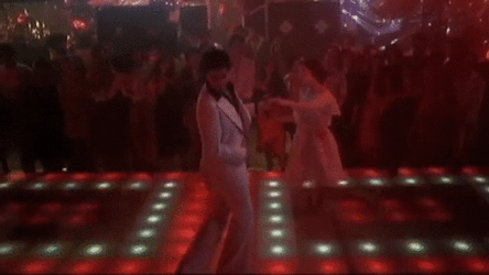 Saturday Night Fever Partner Dance GIF