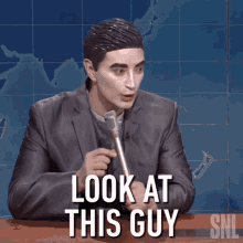 Saturday Night Live Look At This Guy GIF