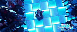 Saturday Night Office Christmas Party GIF