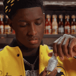 Sauce Gardner Pouring Sauce Into Chicken GIF