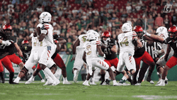 Sauce Gardner Tackling Opponent GIF