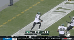 Sauce Gardner Touchdown Celebration GIF