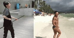 Saucy Gays Split Screen Meme GIF