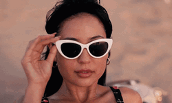 Saucy Maddy Perez Shades Off GIF