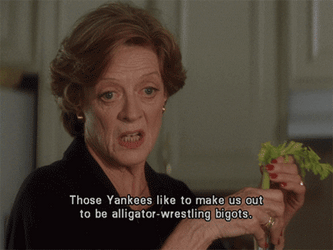 Saucy Maggie Smith Sipping Cocktail GIF