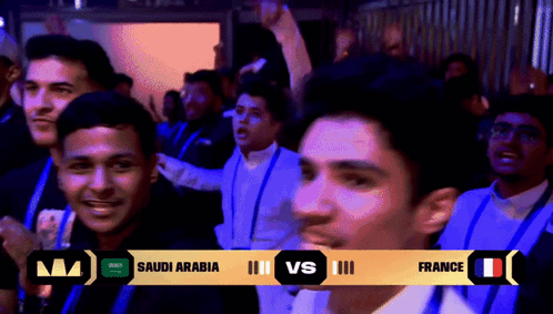 Saudi Arabia And France Are Playing A Game GIF