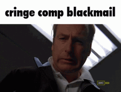 Saul Goodman Taking Picture Cringe Comp Blackmail Meme GIF