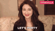 Saumya Tandon Pinkvilla Let's Party GIF
