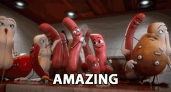 Sausage Party Dancing Amazing GIF