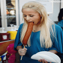 Sausage Party Girl With Really Big Sausage GIF