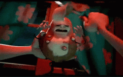 Sausage Party Potato Getting Peeled GIF