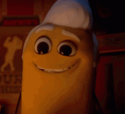 Sausage Party Twinkie Smirking GIF