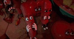 Sausage Party WTF Shocked Scene GIF