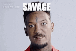 Savage British Rapper GIF
