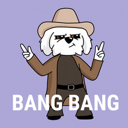 Savage Dog Bang Bang GIF