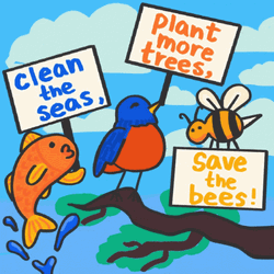 Save Earth Nature Campaign Animation