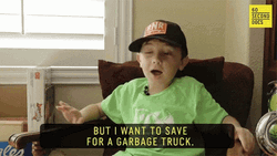 Save For A Garbage Truck Dump Truck GIF
