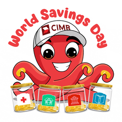 Save Money Octopus With Jar Of Coins GIF
