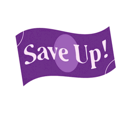 Save Money Violet And Pink Cash GIF