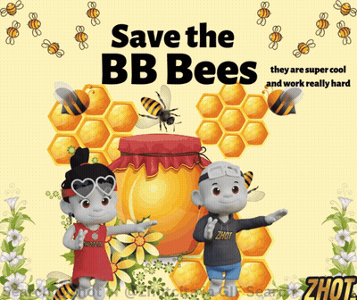 Save The Bees Poster GIF