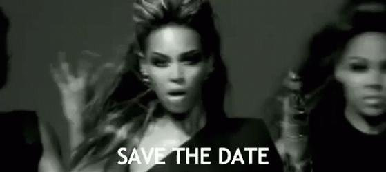 Save The Date Dancing Beyonce GIF