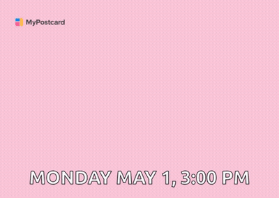 Save The Date Monday May 1St At 3 PM GIF