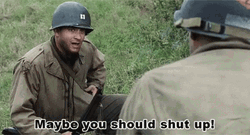 Saving Private Ryan Angry Tom Hanks GIF