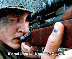 Saving Private Ryan Sniper Target GIF