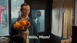 Say Hi To Your Mother For Me Flowers GIF