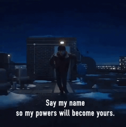 Say My Name Shazam GIF