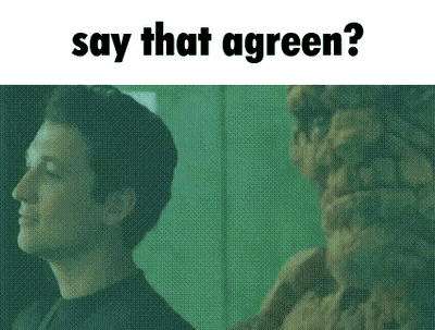 Say That Again Green GIF