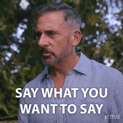 Say What You Want To Say Nick GIF