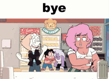 Saying Bye To The Steven Universe Gang GIF