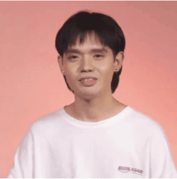 SB19 Pablo In Mullet Smiling GIF
