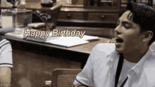 SB19 Stell Ajero Singing Happy Birthday GIF