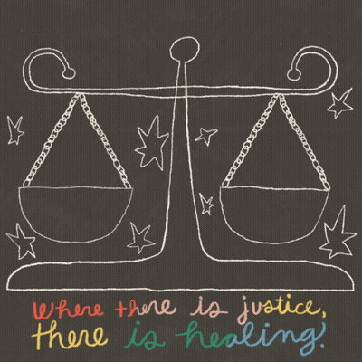 Scale Rainbow There Is Justice There Is Healing GIF