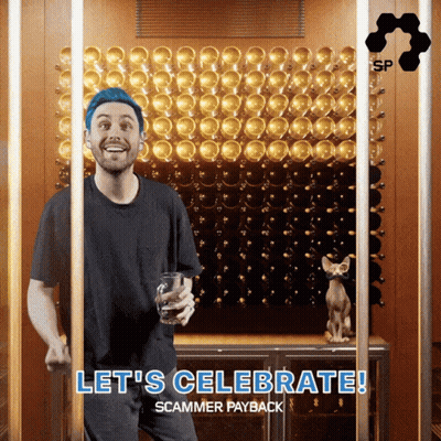 Scammer Payback Man Holding Beer GIF