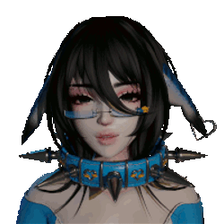 Scar Uchiha Hair Vrchat Sticker GIF