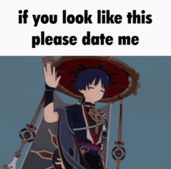 Scaramouche Look Like This GIF