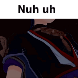 Scaramouche Nuh Uh GIF