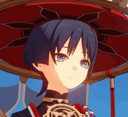 Scaramouche Wink Eyes GIF