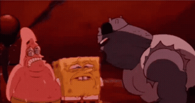 Scared Cartoon Character GIF