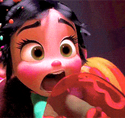 Scared Cartoon Penelope Shouting  GIF