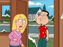Scared Girl To Glen Giggity GIF