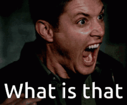 Scared Jensen Ackles What Is That Meme GIF