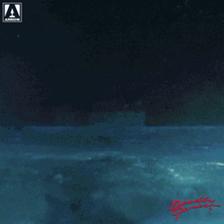 Scared Lady Drowns In Ocean GIF