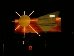 Scared Man Power Outage GIF
