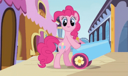 Scared Pinkie Pie GIF