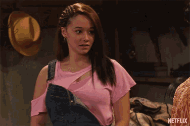 Scared Talia Jackson GIF