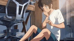 Scared Your Name Taki GIF